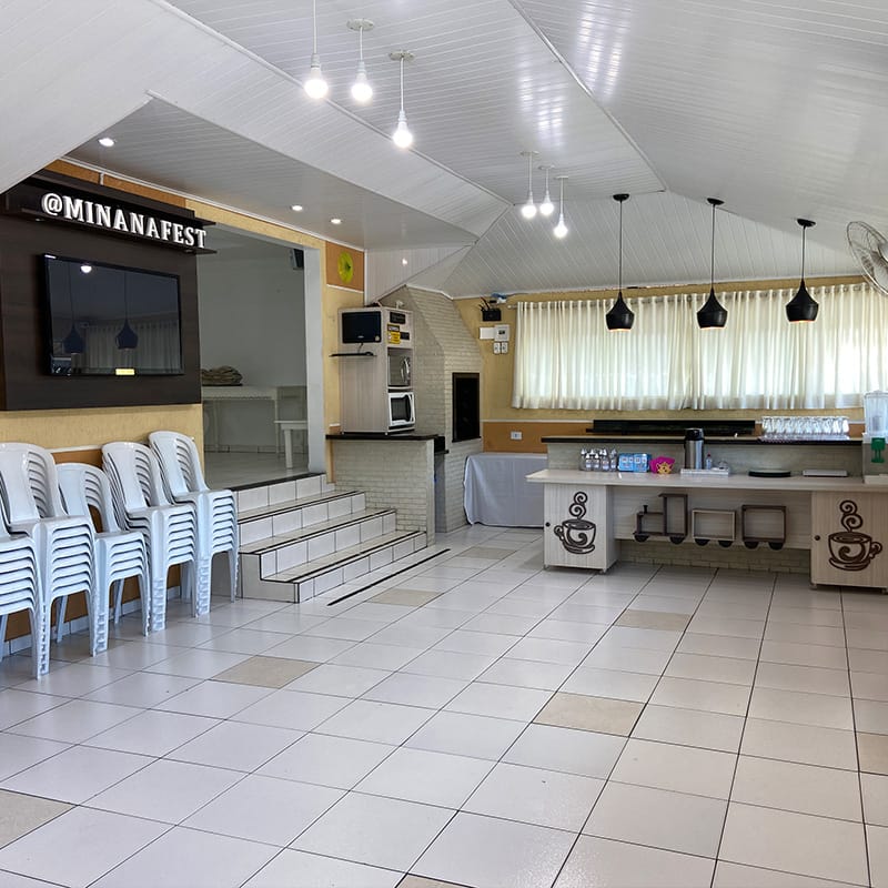 Salão Superior MinanaFest - Vista externa privilegiada